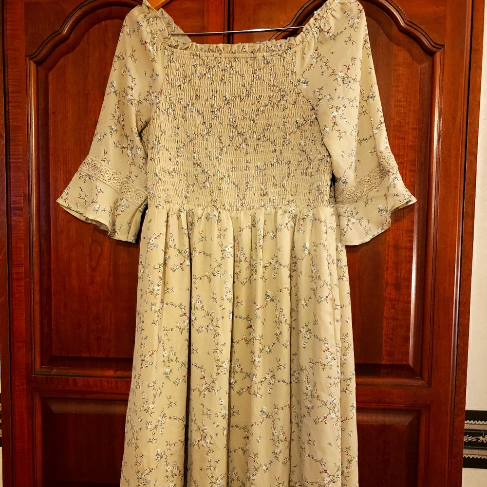 Polagram Midi Dress